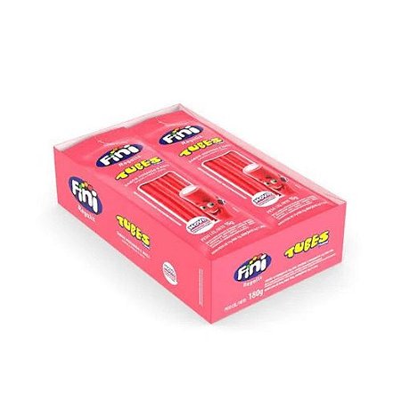 Fini Tubes Sabor Morango C/12 Und