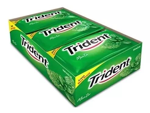 Chiclete Trident Menta 8g - Mondelez
