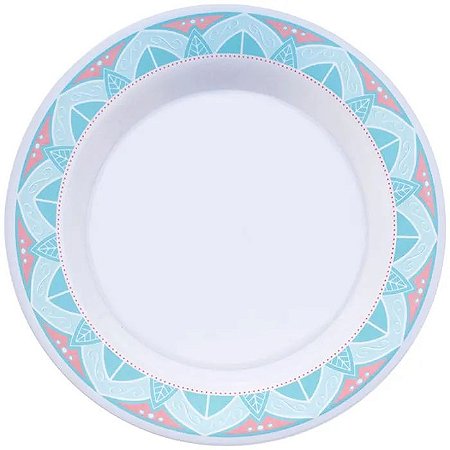 Prato, de Sobremesa, Melamina, 20 cm, Mandala