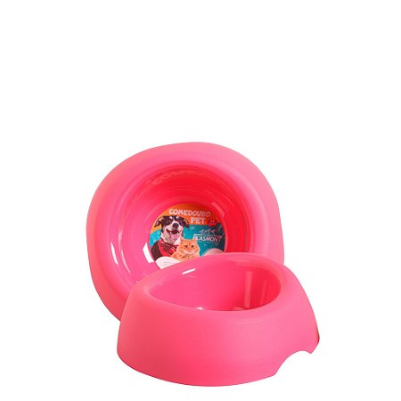 Comedouro De Pet 1,8L Rosa Plasmont
