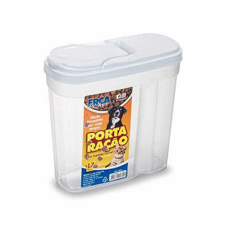 Porta Ração 1,7L Erca Plast