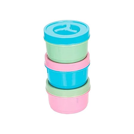 Pote Tampa Rosca 300 ML Erca Plast