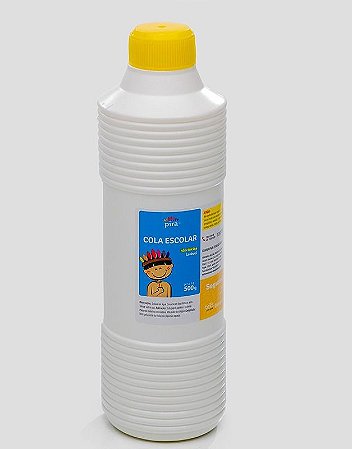 Cola Branca Pira 500g -  Não Tóxica e Lavável