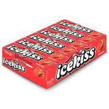 Drops Icekiss Morango display c/12un