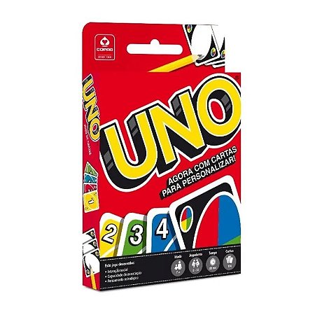 Uno Com Cartas Personalizáveis E Troca De Mão