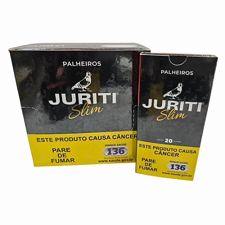 Palheiros Juriti Slim Tradicional Com 10 Unidades