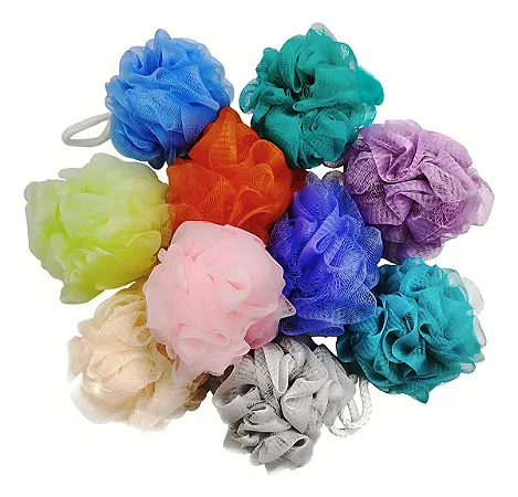 Esponjas De Banho Esfoliante Bucha Nylon