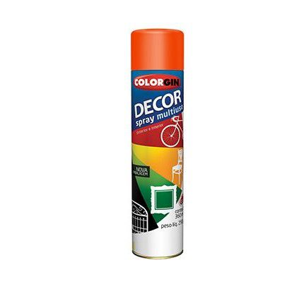 Tinta Spray Decor Laranja