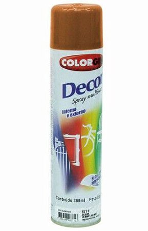Tinta Spray Decor Marrom Barroco
