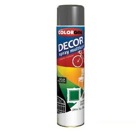 Tinta Spray Decor Grafite Metalico