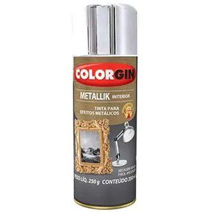 Tinta Spray Metallik Cromado Nm
