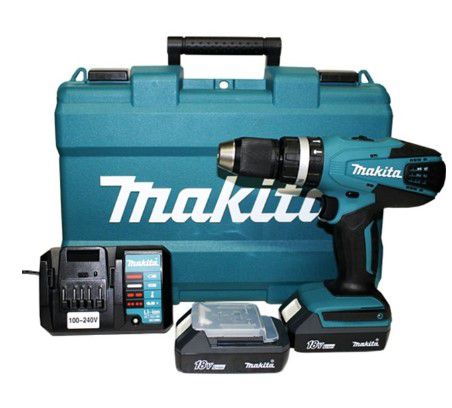 Parafusadeira Bateria 18V 42Nm Hp457Dwe Makita