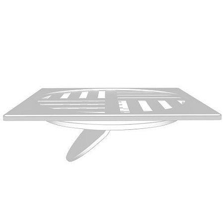 Grelha 15Cm Quadrada Inox 1795 C19 Lore