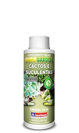 Fertilizante Foliar Cactos E Suculentas 30Ml