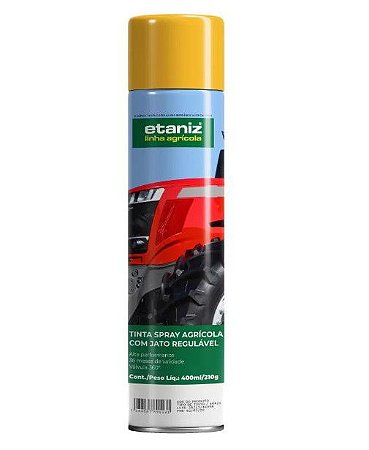 Tinta Spray Agricola Amarelo Caterpillar 210G/400Ml