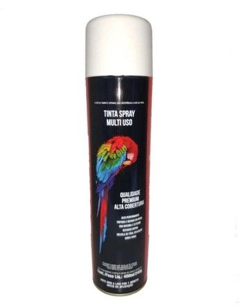 Tinta spray branco fosco 210g/400ml