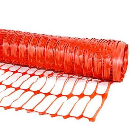 REDE ADVERTENCIA TAPUME 1,2X50M LARANJA 54071019