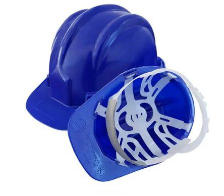 Capacete Pl Azul Escuro A/B - C.A. 31469 Plastcor