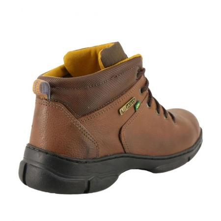 Botina Fox Chocolate Com Gel        N.41