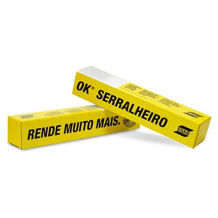 Eletrodo revestido para aço carbono, E6013 OK SERRALHEIRO, com 2,50 mm ESAB