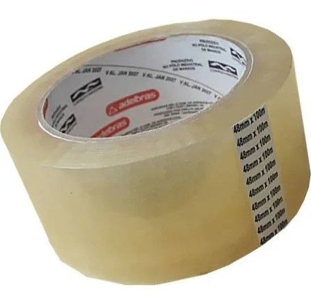 Fita Empacotamento Transparente 48 X 100Mt