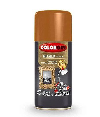 Tinta Spray Metallik Cobre Nm