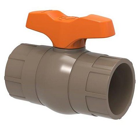 Registro esfera soldavel pvc 25mm compacto tigre