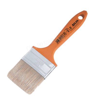 Trincha 2” (396/5) Atlas – Cerdas Gris, Cabo Reforçado, Uso Profissional e Residencial