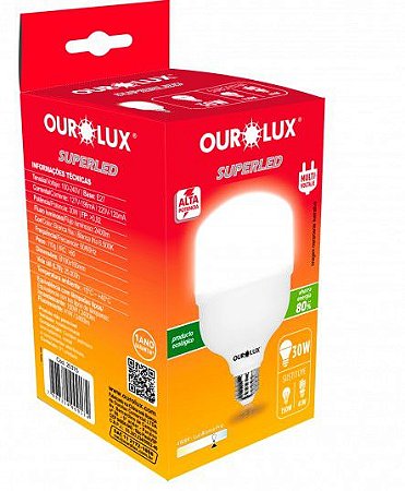 Lampada Led 2400Lm 30W 6500K Avant