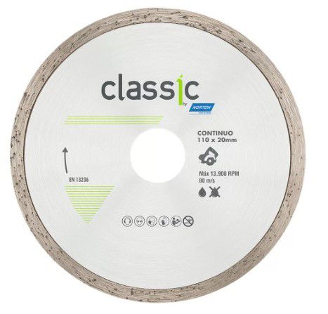 Disco Diamantado 4' Continuo Classic Norton