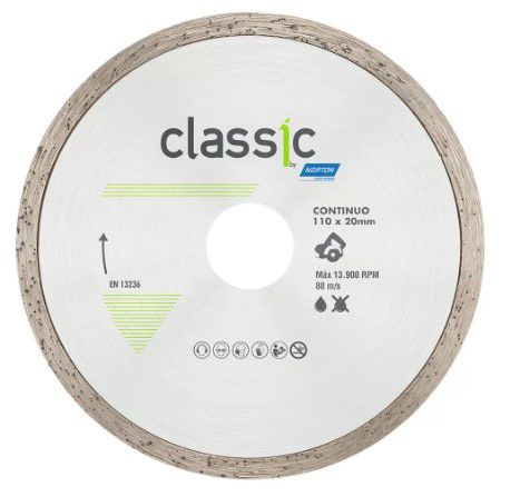 Disco Diamantado 4" Continuo Classic Norton