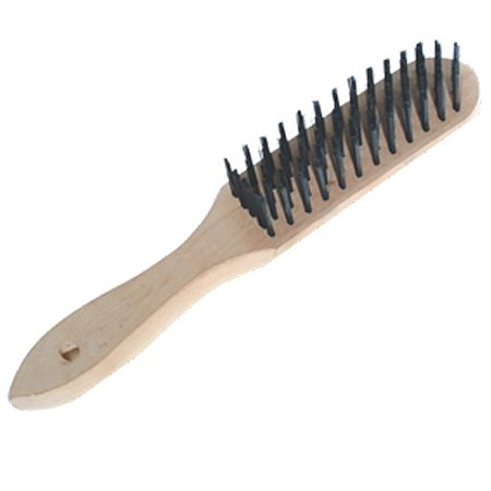 Escova Aço Manual 6X15 Aco Carbono Lotus 6651