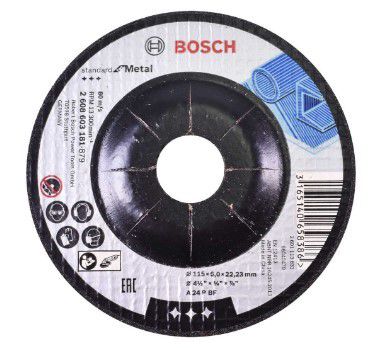 Disco Desbaste 4.1/2X6,0Mm Std Bosch