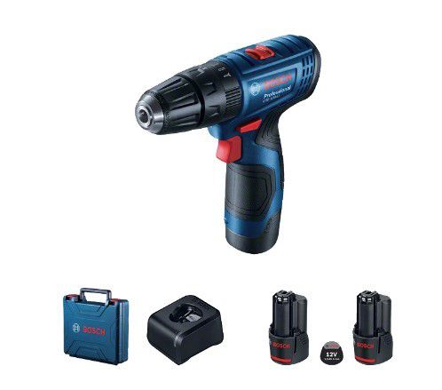 Furadeira E Parafusadeira De Impacto 3/8'' 12V Gsb 120-Li Com 1 Bateria 2,0Ah E 1 Carregador Rápido Bivolt Bosch Bosch