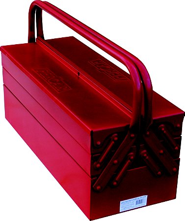 Caixa Ferramentas Metal 50 X 5Gav Vermelha