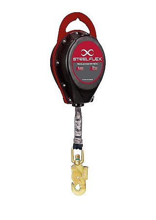 Trava Queda Retrátil Fita 6Mt Steelflex