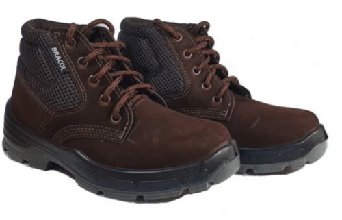 Botina Marrom Acolchoada            N.44 Bracol