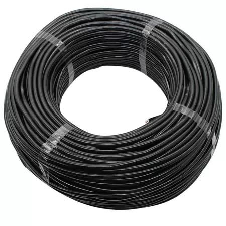 Fio Cabinho  6,0 Flexivel Preto 100Mt