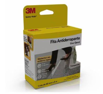 Fita Antiderrapante 3Mâ¢ Safety-WalkÂ®, Transparente , 50 Mm X 5 M