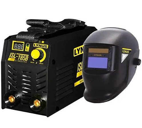 Inversora De Solda Standard 140A Bivolt   Mascara De Auto Escurecimento Lynus.