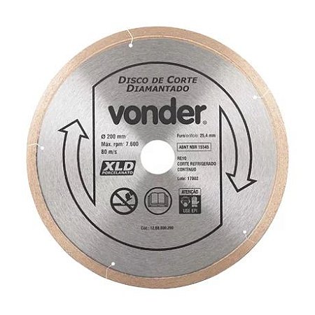 Disco Diamantado 10' Continuo F. 25,4Mm 12.68.800.200