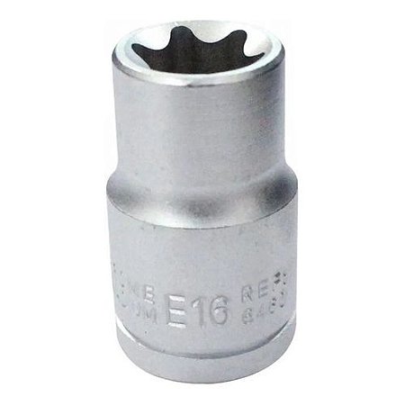 Soquete Encaixe de 1/2" Torx E16 Femea Waft