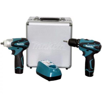 PARAFUSADEIRA BATERIA 12V DK1462     KIT MAKITA