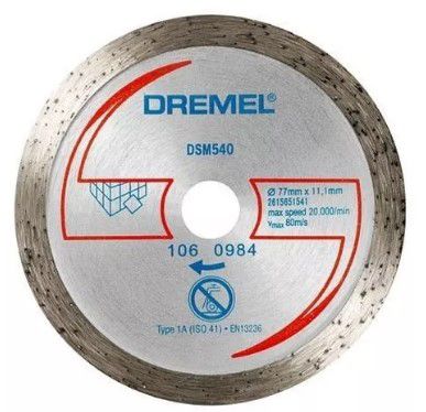 Dremel disco diamantado  saw max dsm540