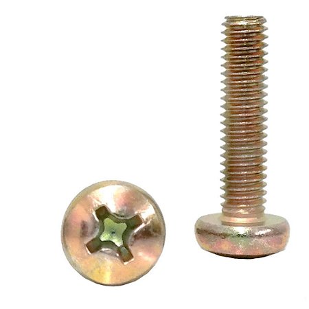 Parafuso Maquina 8X40 Amarelo  Suporte Tv