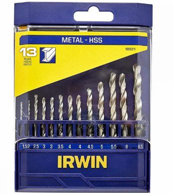 Jogo De Broca Aço Rápido 13Pcs 1,5 A 6,5       5311 Irwin