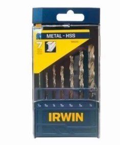Jogo De Broca Aço Rápido 07Pcs 1/16 A 1/4       1520 Irwin