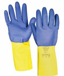 Luva Neoprene Bicolor Tam 9 G Proteplus