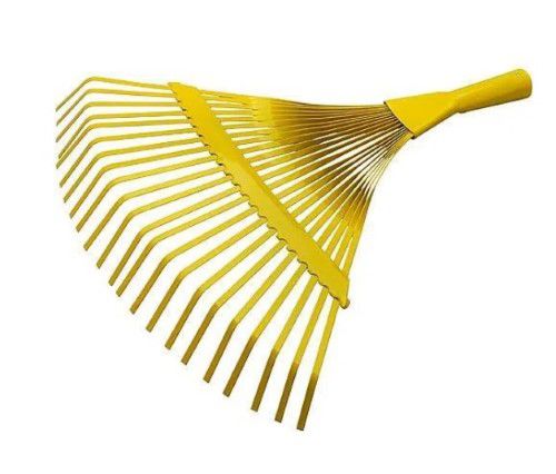 Vassoura Para Grama Palheta Com Cabo Paraboni