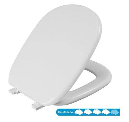 Assento Sanitario Almofadado Ttp Branco Astra
